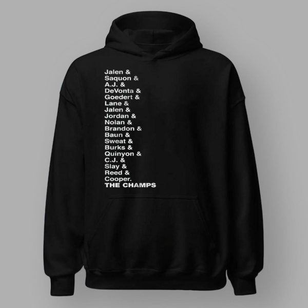 Philadelphia Football The Champs List Shirt