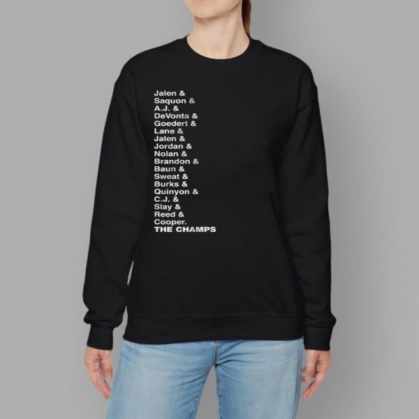 Philadelphia Football The Champs List Shirt