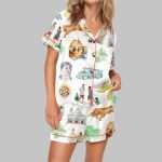 Philippines Filipino Satin Pajama Set