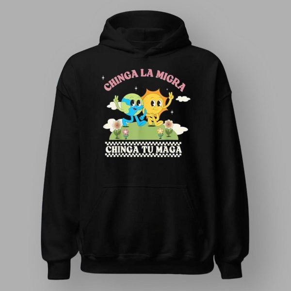 Retro Chinga La Migra Chinga Tu Maga T-Shirt