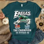 Saquon Barkley Eagles The Champion Is Flying In Shirt