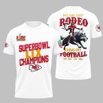 Super Bowl LIX Champions Not Our First Rodeo Kansas City Football Shirt