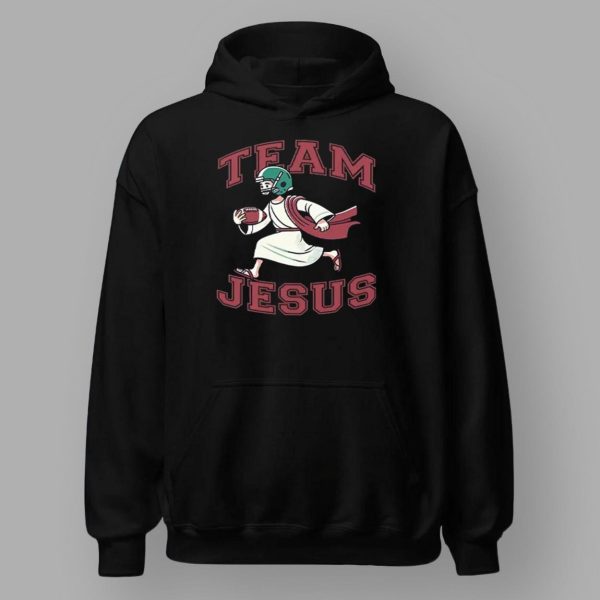 Team Jesus Football Lover Christian Faith Bible Shirt