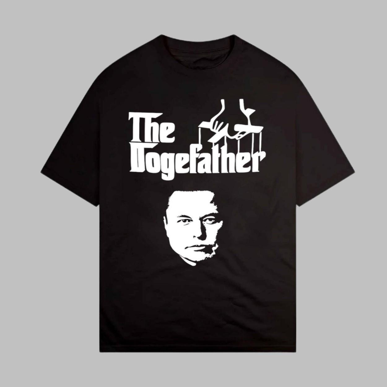 The Dogefather Elon Musk Retro Shirt The Dogefather Elon Musk Retro Shirt