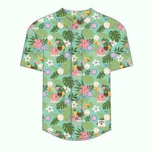 Cubs Jimbeam Hawaiian Jersey 2025 Giveaway