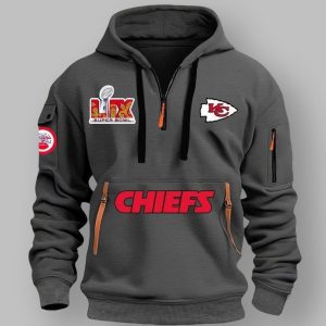 Chiefs Super Bowl LIX Quarter Zip Hoodie