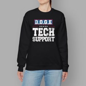 Elon Musk DOGE Tech Support Shirt