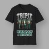 Triple Threat Saquon Barkley Aj Brown And Devonta Smith Eagles Shirt