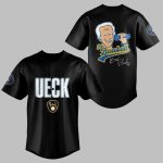 Ueck Hall of Famer Bob Uecker Black Jersey