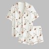 White Cowgirl Espresso Martini Pajama Set