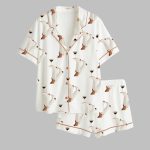 White Cowgirl Espresso Martini Pajama Set