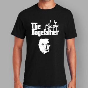 The Dogefather Elon Musk Retro Shirt