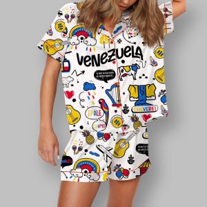Venezuela Satin Pajama Set