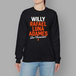 Willy Rafael Luna Adames San Francisco Shirt 2 Willy Rafael Luna Adames San Francisco Shirt