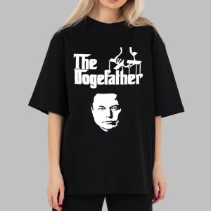 The Dogefather Elon Musk Retro Shirt
