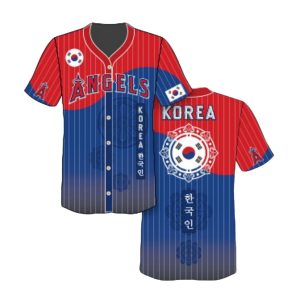 Angels Korean Heritage Night Baseball Jersey 2025 Giveaway 1 Angels Korean Heritage Night Baseball Jersey 2025 Giveaway