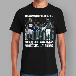 Nittany Lions On Saturdays Eagles On Sundays Shirt