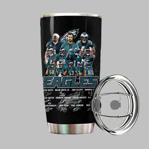 Eagles Super Bowl LIX Champions 2025 Signature Tumbler Cup