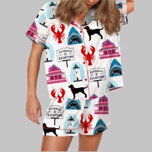 Martha's Vineyard Satin Pajama Set