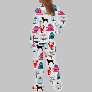 Martha's Vineyard Satin Pajama Set