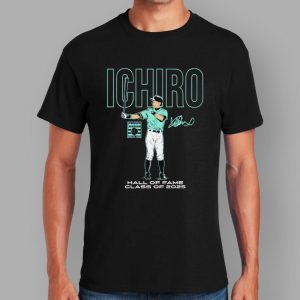 Ichiro Suzuki Hall Of Fame Class Of 2025 Shirt