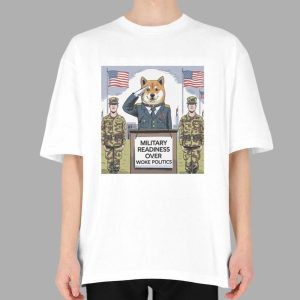 Military Readiness Over Woke Politics Shirt