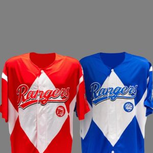Rangers Power Rangers Night Jersey Giveaway 2025
