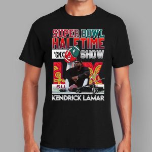 Kendrick Lamar Super Bowl Halftime GNX Show Shirt