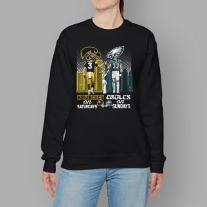 Dejean Haweyes On Saturdays Eagles On Sundays Shirt 2 Dejean Haweyes On Saturdays Eagles On Sundays Shirt