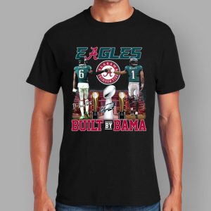 Smith And Hurts Eagles Built By Bama Shirt