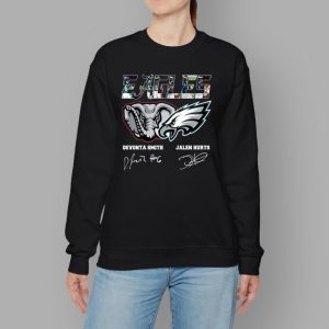 Eagles Devonta Smith And Jalen Hurts Signature Shirt 4 Eagles Devonta Smith And Jalen Hurts Signature Shirt