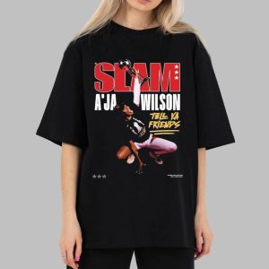 A'ja Wilson Tell Ya Friends Slam Cover Shirt