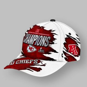 KC Chiefs American Football Conference Champions Go Chiefs Classic Hat 2 KC Chiefs American Football Conference Champions Go Chiefs Classic Hat
