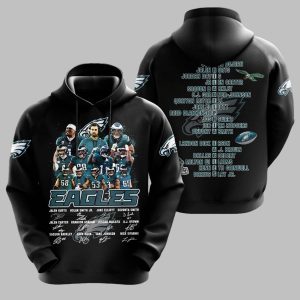 Eagles Super Bowl LIX Champions 2025 Signature Shirt 1 Eagles Super Bowl LIX Champions 2025 Signature Shirt