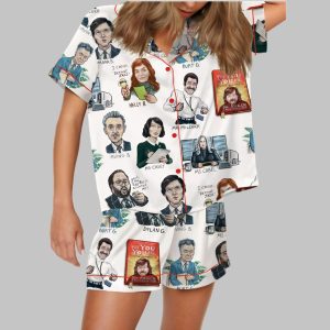 Severance Satin Pajama Set