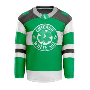 White Sox St. Paddy's Hockey Jersey 2025 Giveaway 1 White Sox St. Paddy's Hockey Jersey 2025 Giveaway